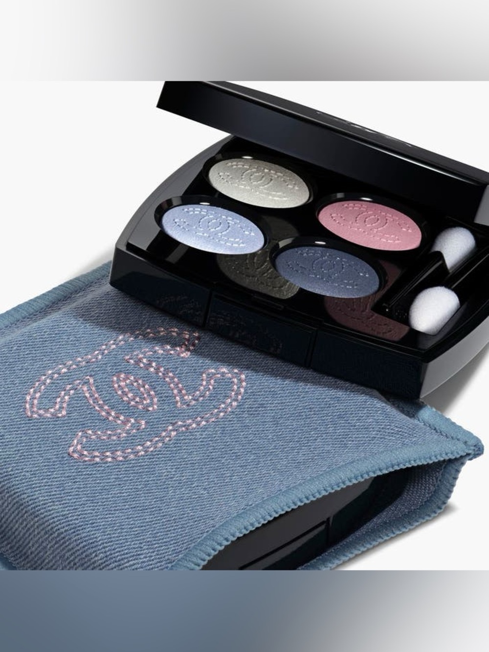 LES 4 OMBRES Multi-Effect Quadra Eyeshadow DENIM COLLECTION
